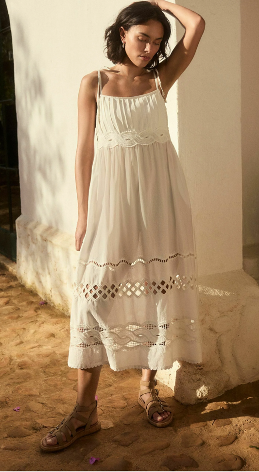 Bandeau Midi Dress
