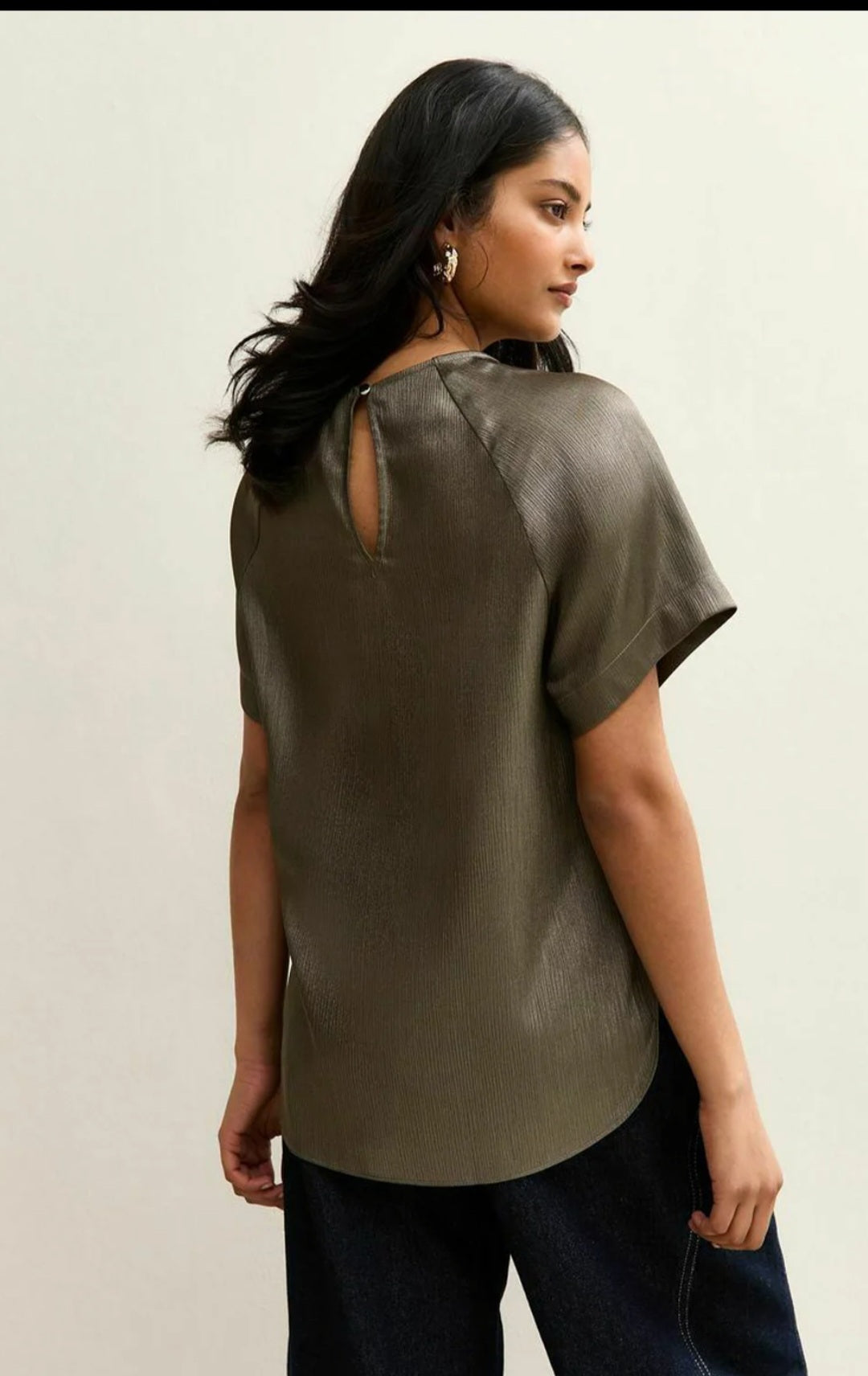 Crew Neck Blouse