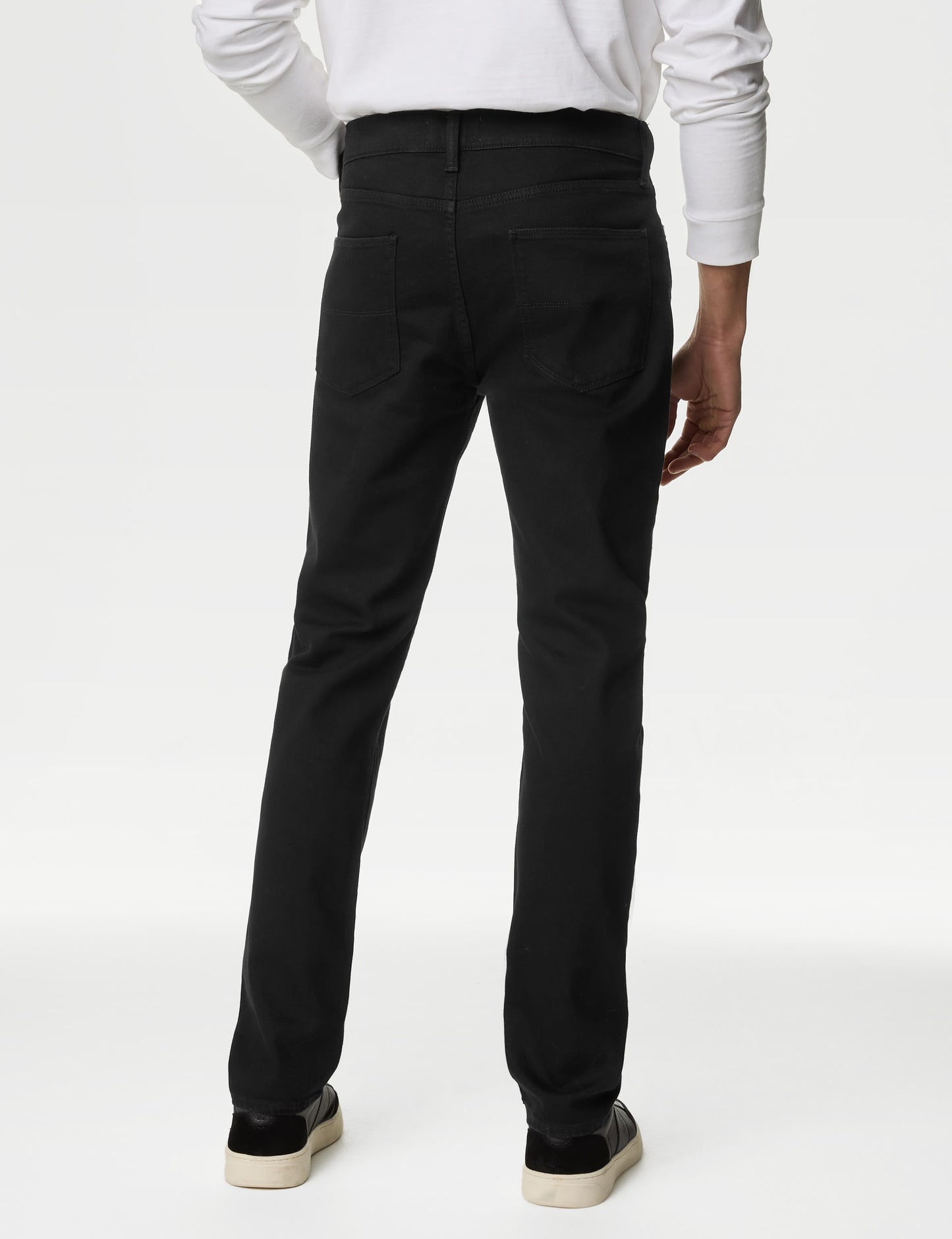 Slim Fit Stretch Jeans Black