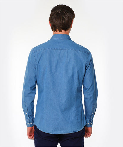 Slim Fit Denim Shirt