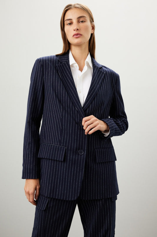 RTR Navy Tailored Blazer