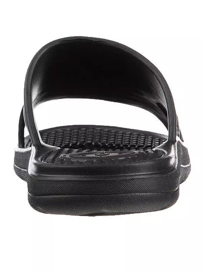 TOTES Mens Solbounce Vented Slide Sandal - Black