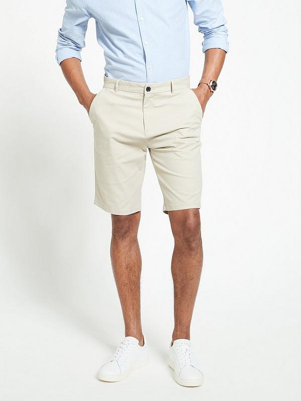 Everyday Stretch Chino Shorts - Stone