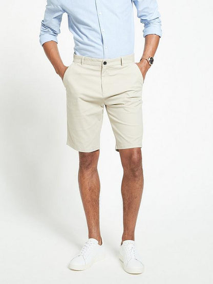Everyday Stretch Chino Shorts - Stone
