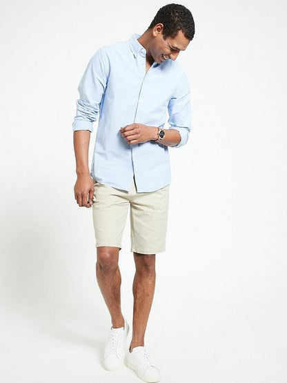 Everyday Stretch Chino Shorts - Stone
