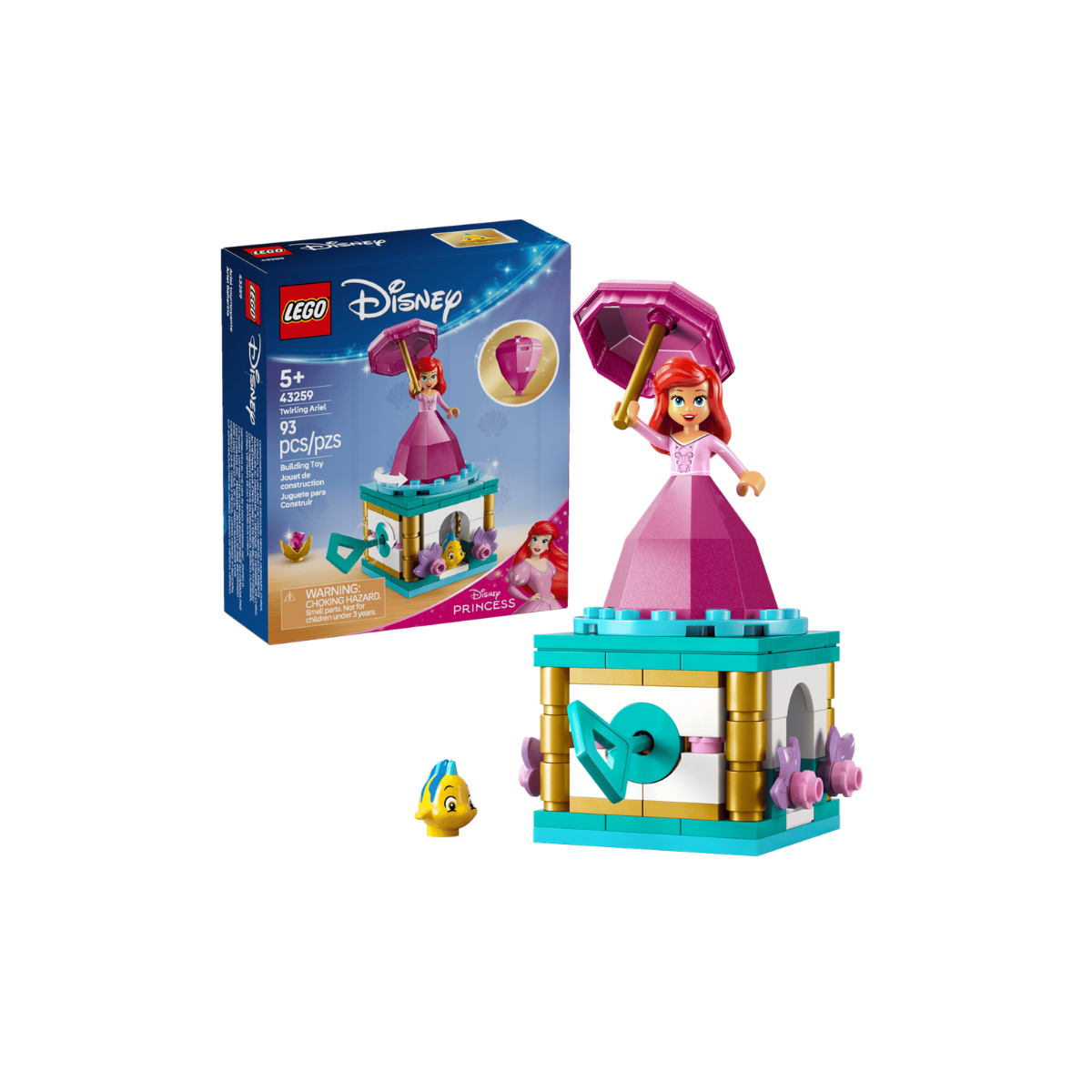 LEGO Disney 43259 Twirling Ariel