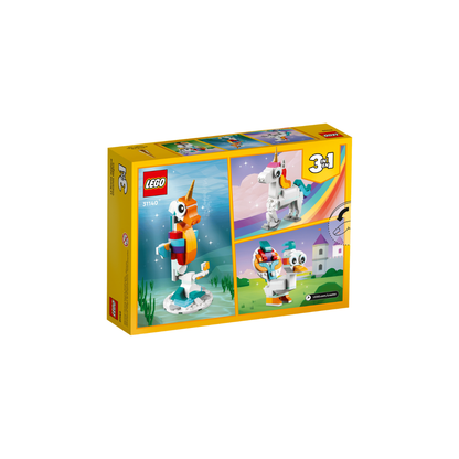 LEGO Creator 3-in-1 31140 Magical Unicorn