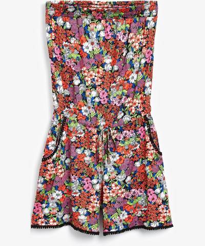 Multi Floral Playsuit