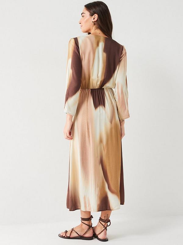 V by Very Ombre Print Dress