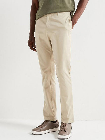 Very Man Soft Touch Smart Chino Trouser - Stone
