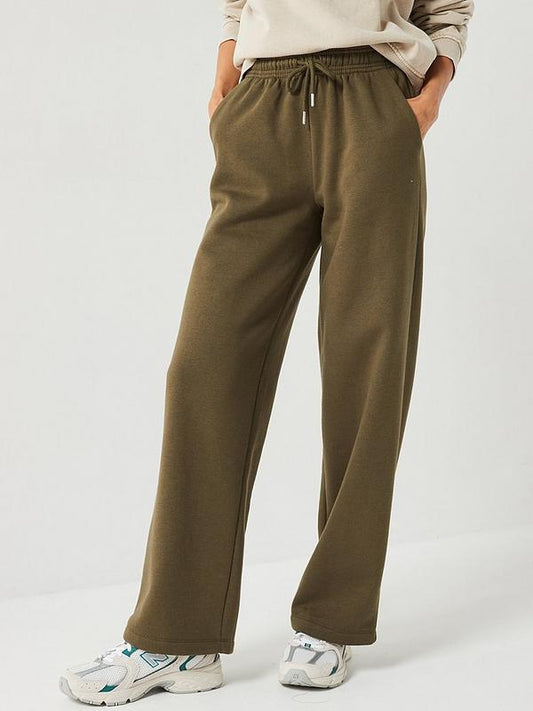 Everyday Wide Leg Jogger - Green