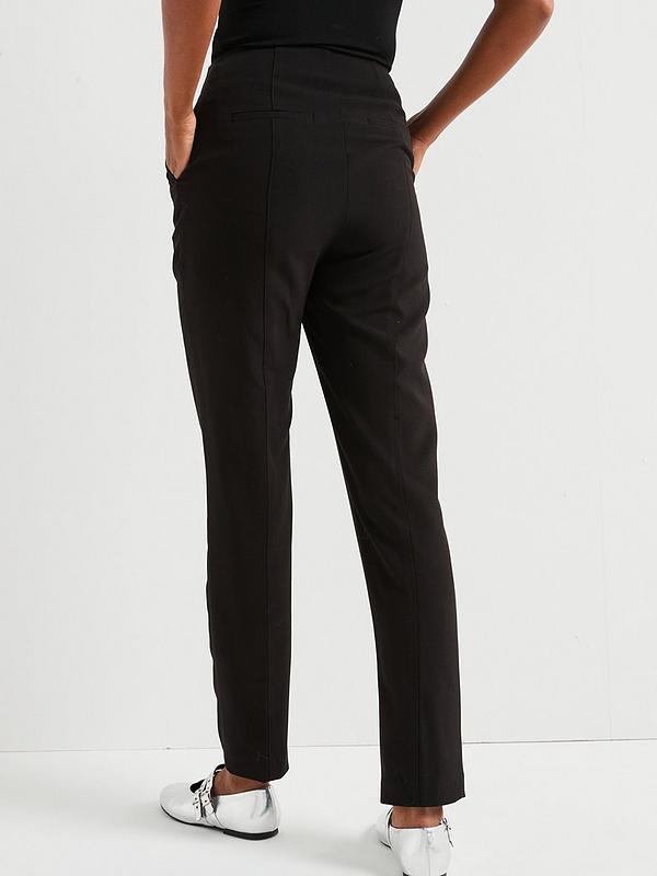 The Very Collection The Slim Leg Trouser - Black