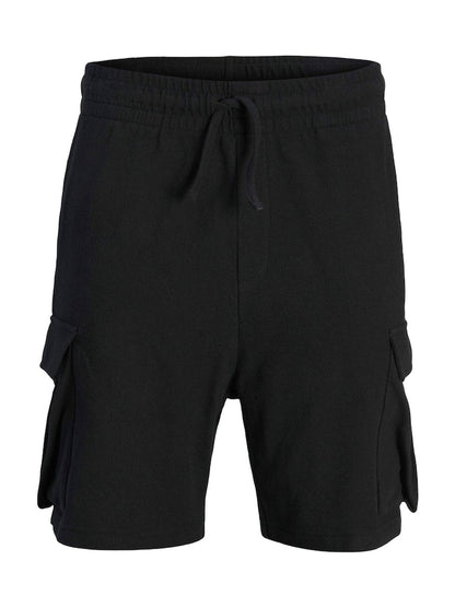 Jack & Jones Osmos T-Shirt Cargo Shorts Set - Black