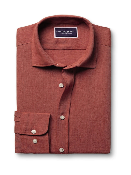 Slim Fit Pure Linen Shirt