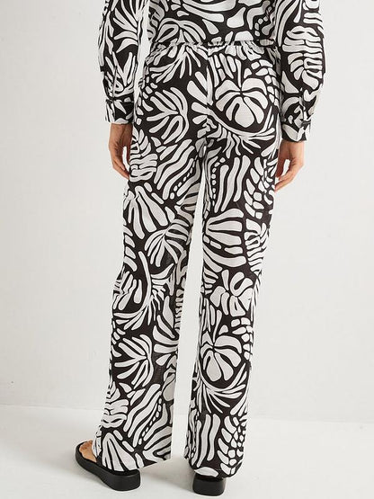 V by Very Printed Co Ord Beach Shirt & Trouser Set