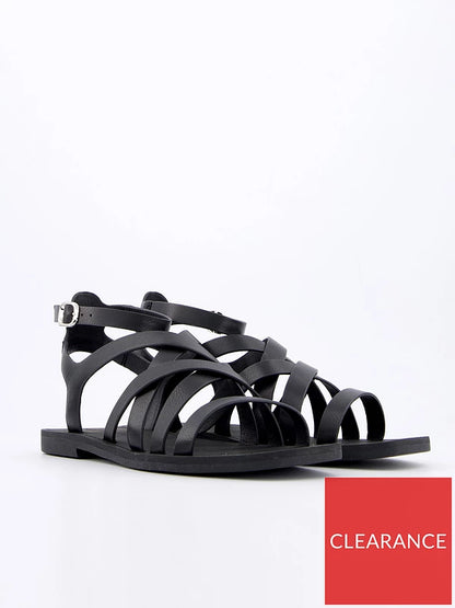 Everyday Strappy Sandal Black