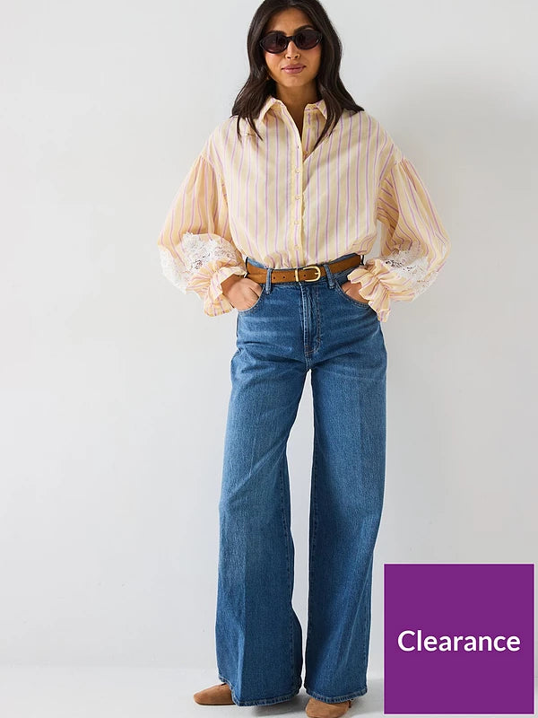 Seam Detail Stripe Shirt