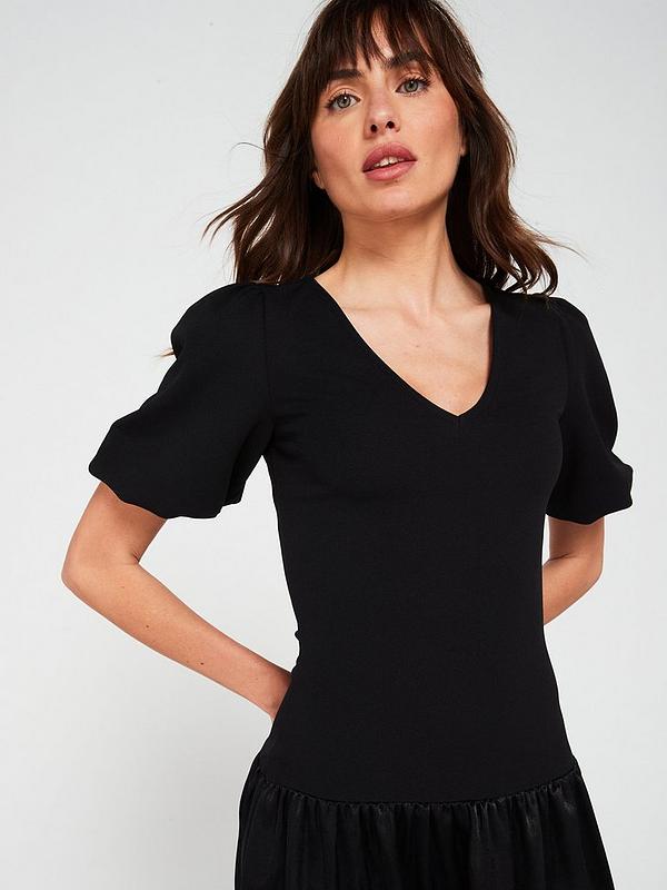 V by Very Woven Mix Midaxi Dress
