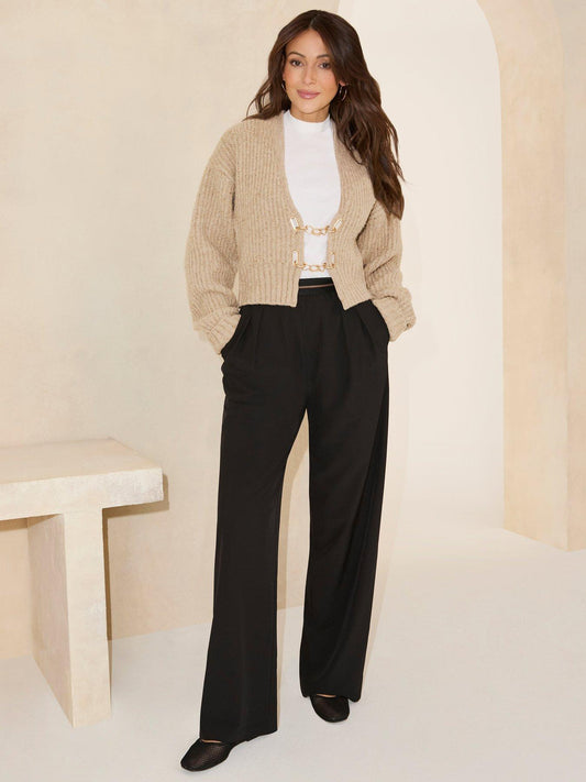 Smart Straight Leg Jogger - Black