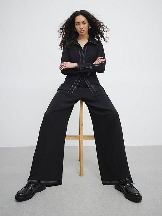 River Island Contrast Stitching Tailored Trouser