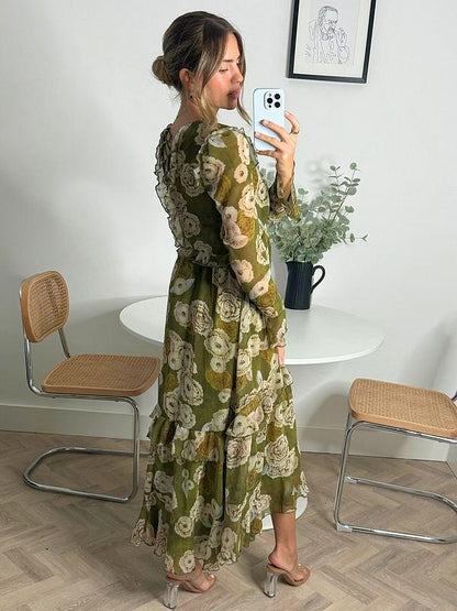 Birdie Dress - Green