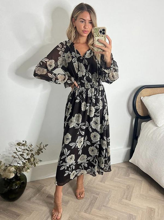 Style Cheat Gwen Dress - Brown