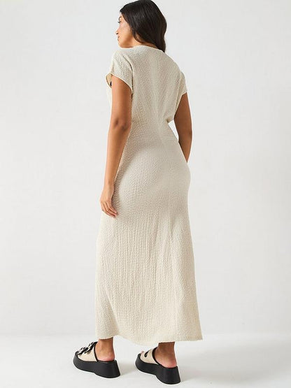 V by Very Kimono Dress - Mocha