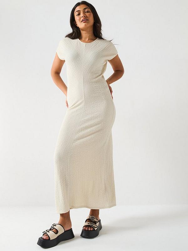 V by Very Kimono Dress - Mocha