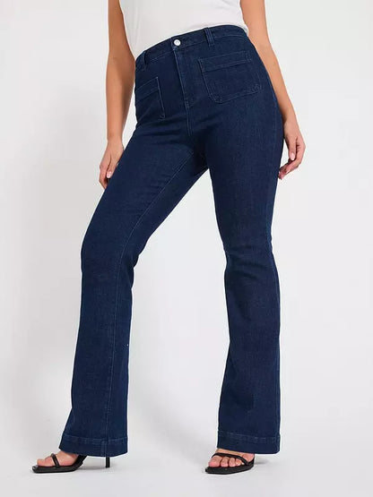 V by Very Curve Kickflare Jean - Dark Wash