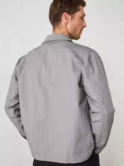 Tech Overshirt - Light Grey