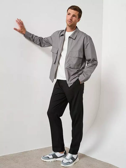 Tech Overshirt - Light Grey