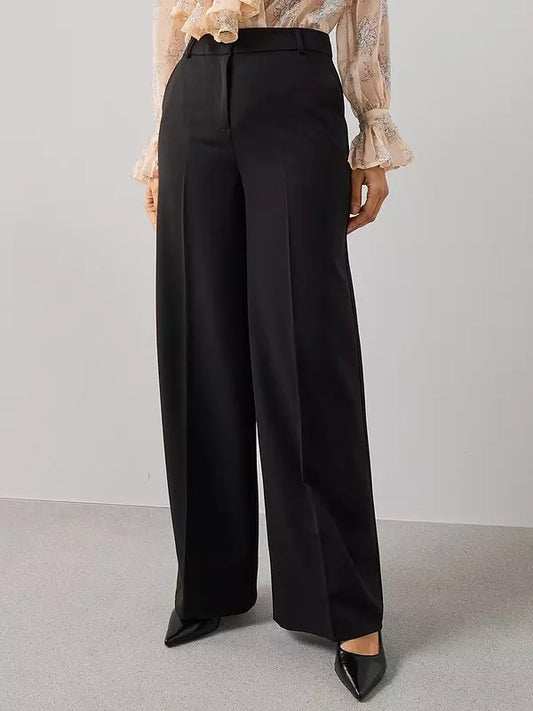 Petite Wide Leg Trouser