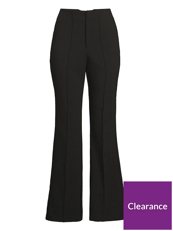 Michelle Keegan Flare Trouser-Black