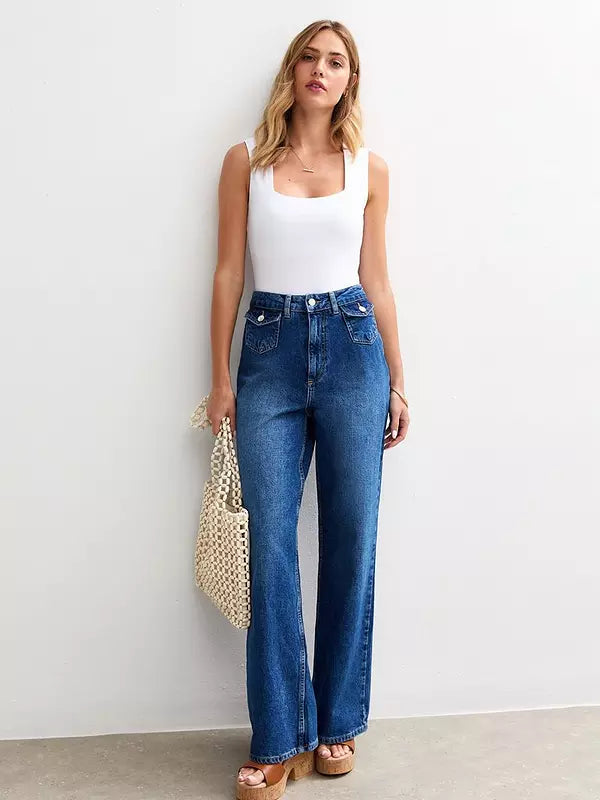 New Look White Square Neck Bodysuit