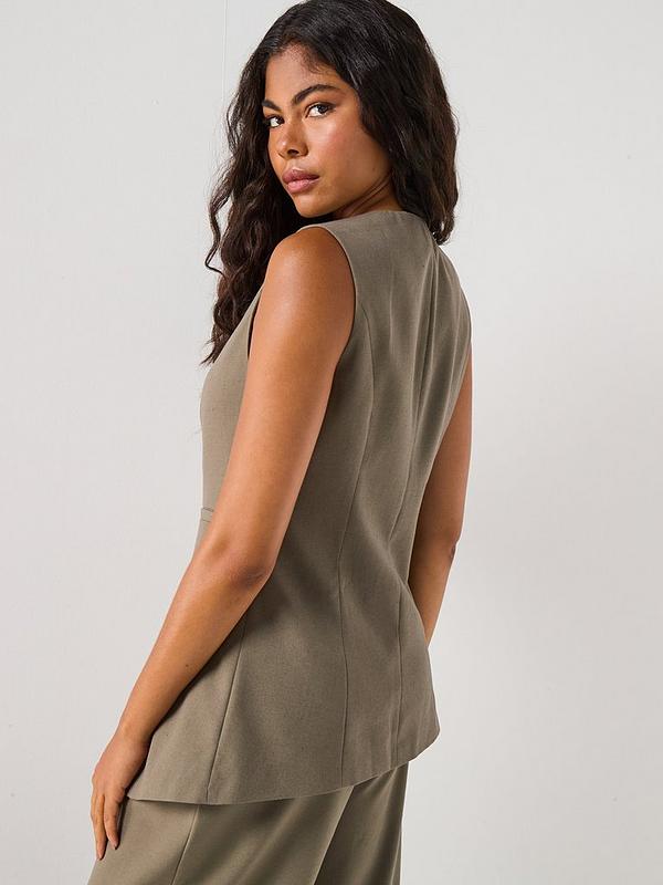 AWARE Sira Tailored Vest - Green