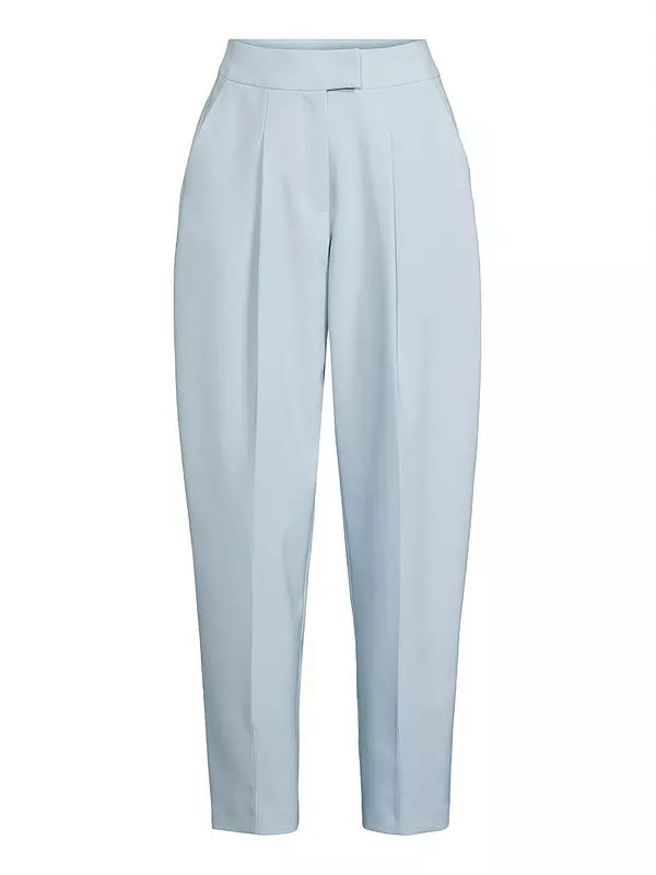 Barrel Leg Trouser-Light Blue