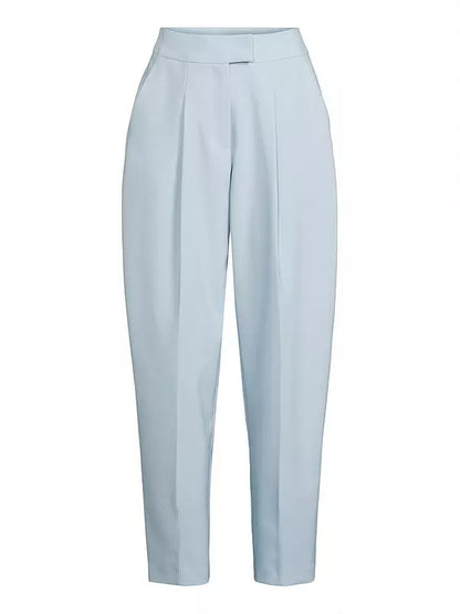 Barrel Leg Trouser-Light Blue