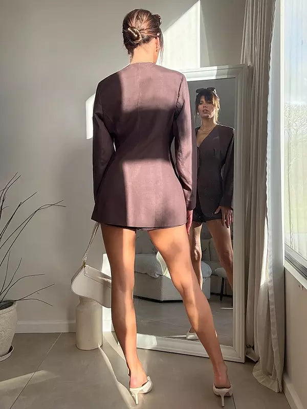 Puff Sleeve Co-ord Blazer