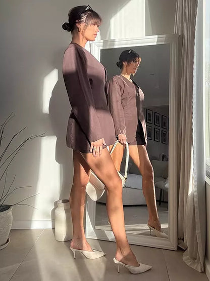 Puff Sleeve Co-ord Blazer