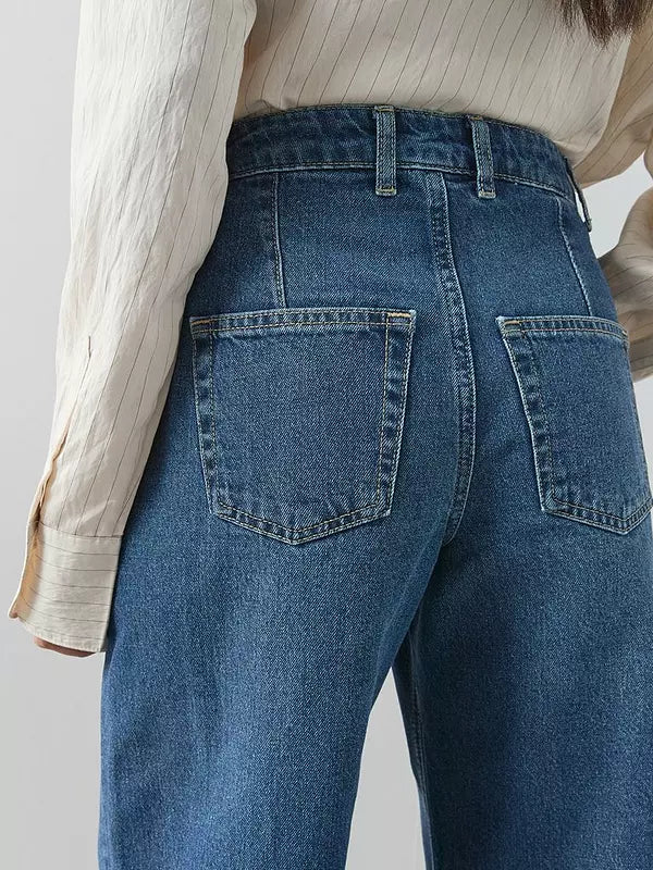 Denim Culotte Jeans