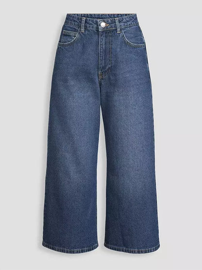 Denim Culotte Jeans