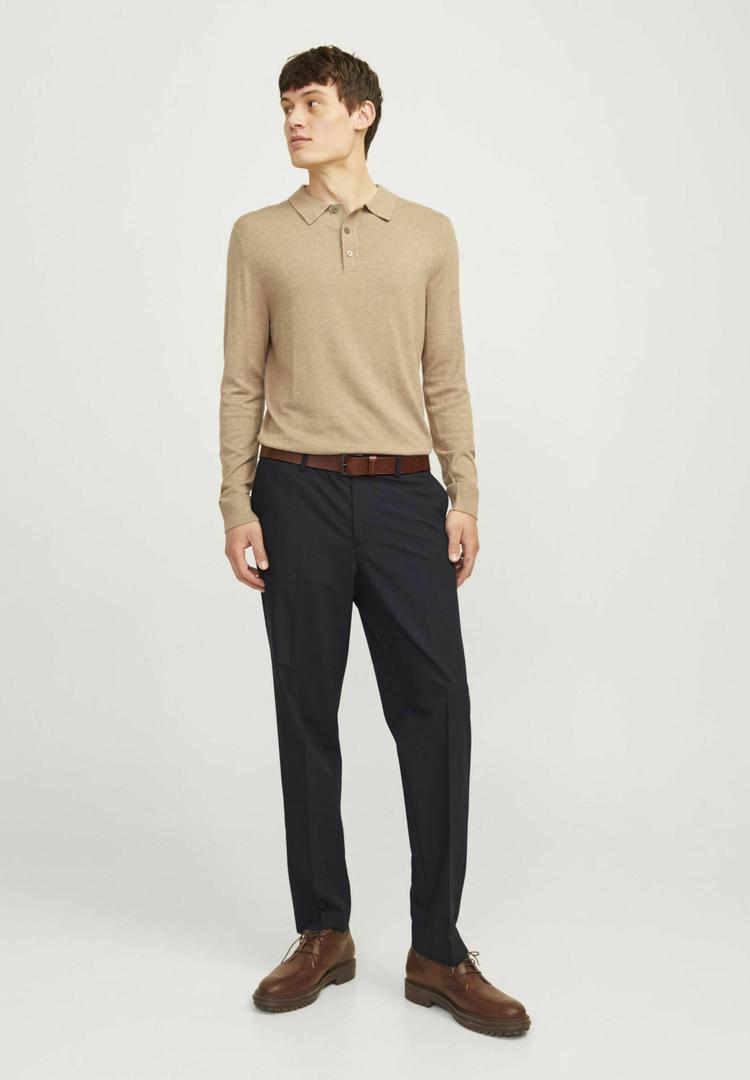 Premium Regular Fit Trousers - Dark Navy