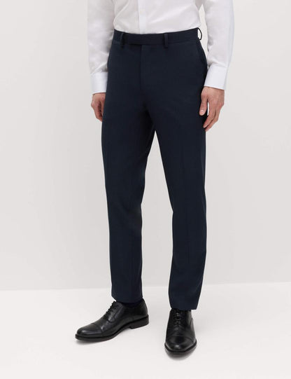 Slim Fit Stretch Ultimate Suit Trousers - Navy