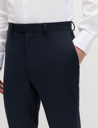 Slim Fit Stretch Ultimate Suit Trousers - Navy