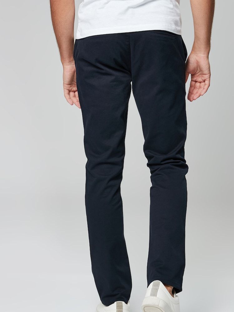 Next Slim Fit Chinos - Navy Blue