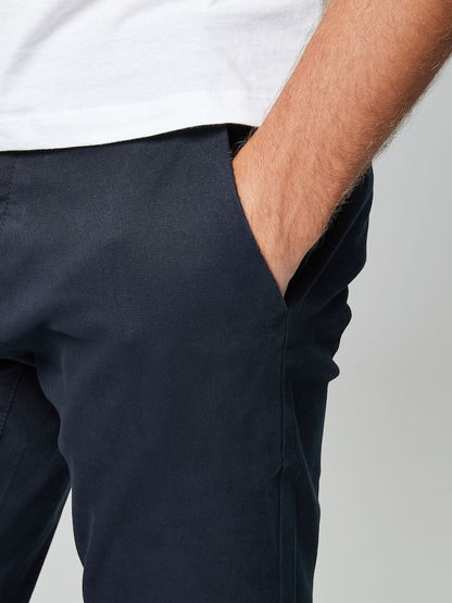 Next Slim Fit Chinos - Navy Blue