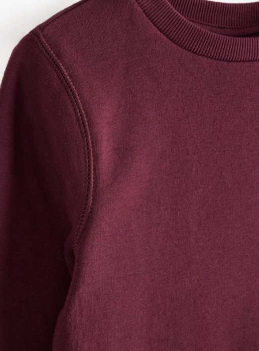 2 Pack Crew Neck Sweatshirts - Dark Red