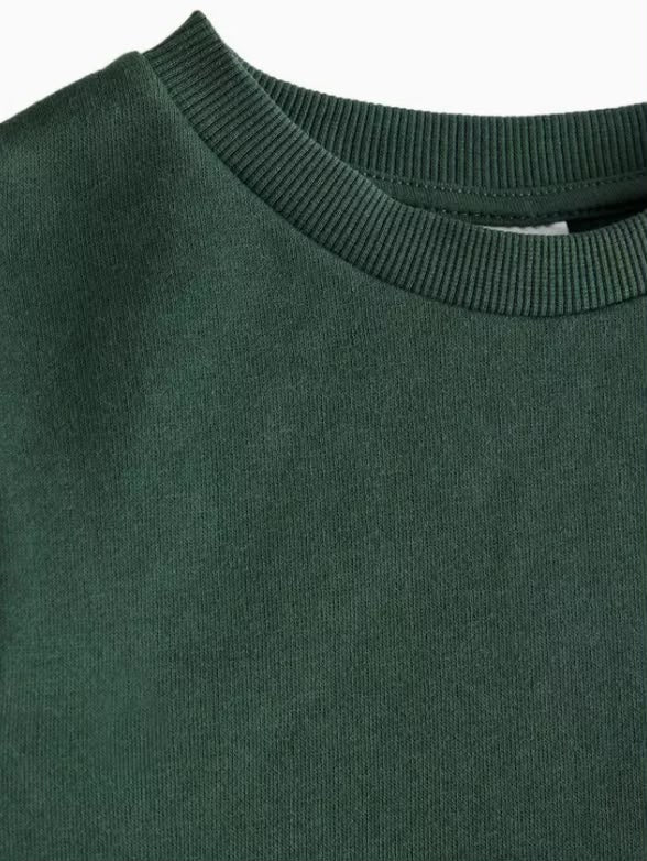 2 Pack Crew Neck Sweatshirts - Green