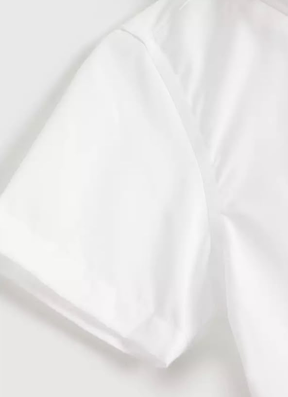 5 Pack Non Iron White Short Sleeve Shirts