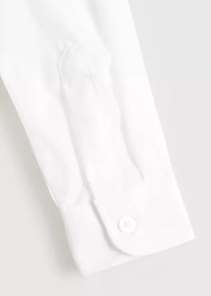 5 Pack Non Iron Long Sleeve White Shirts